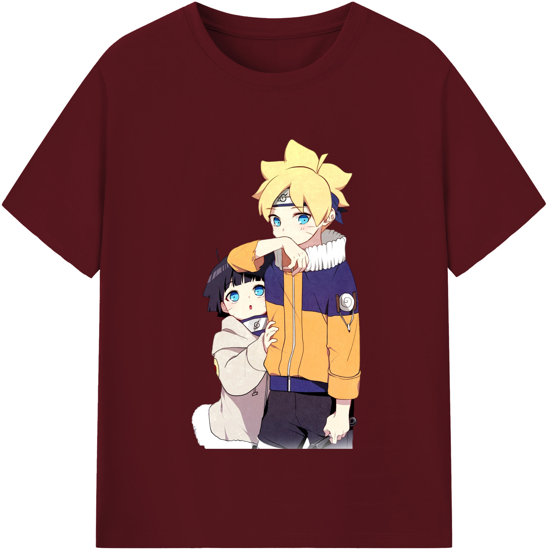 （画像用） NARUTO -ナルト- うずまき ボルト Uzumaki Boruto 綿100％半袖Tシャツ（フロントプリント）